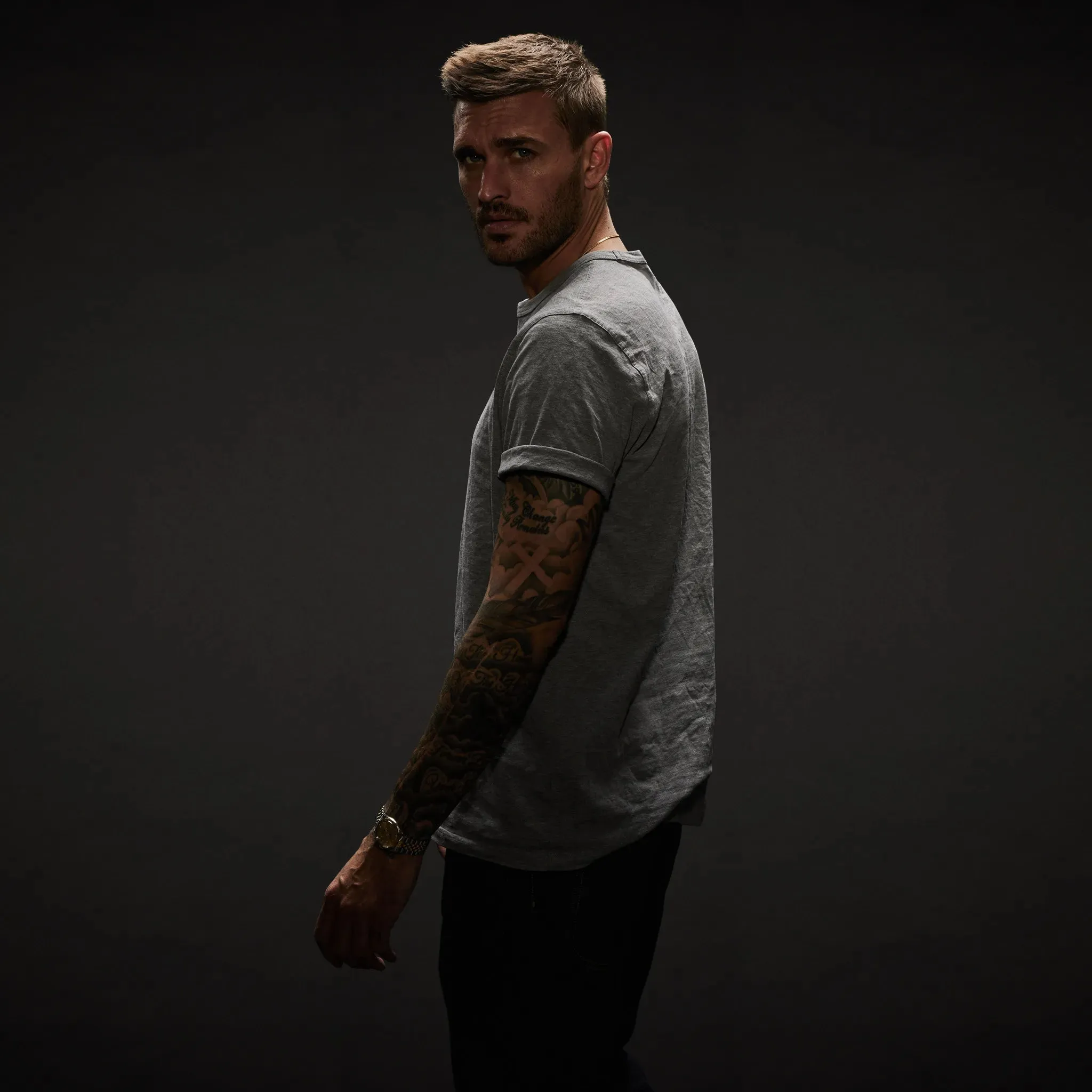 100 Year T Shirt. Grey edition