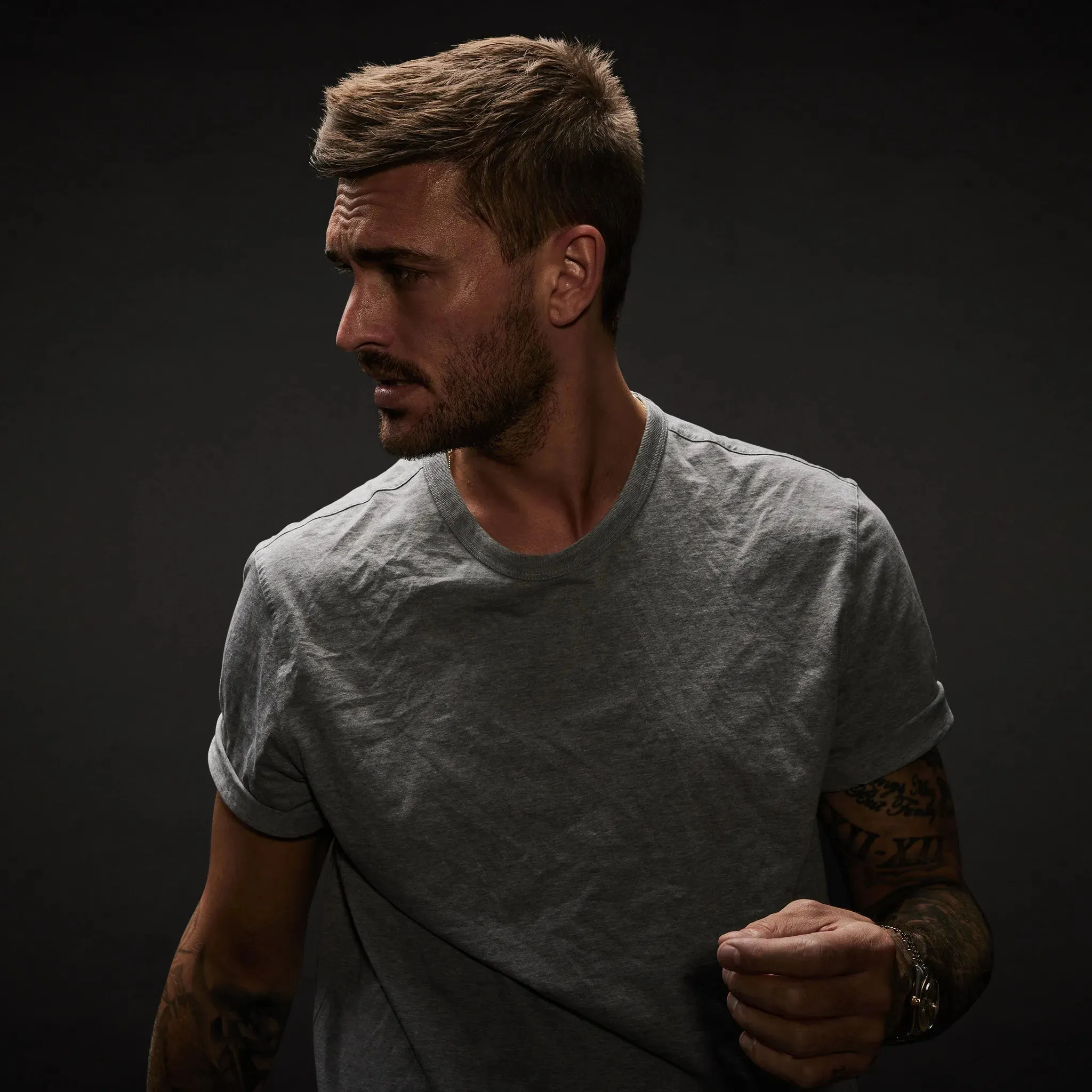 100 Year T Shirt. Grey edition