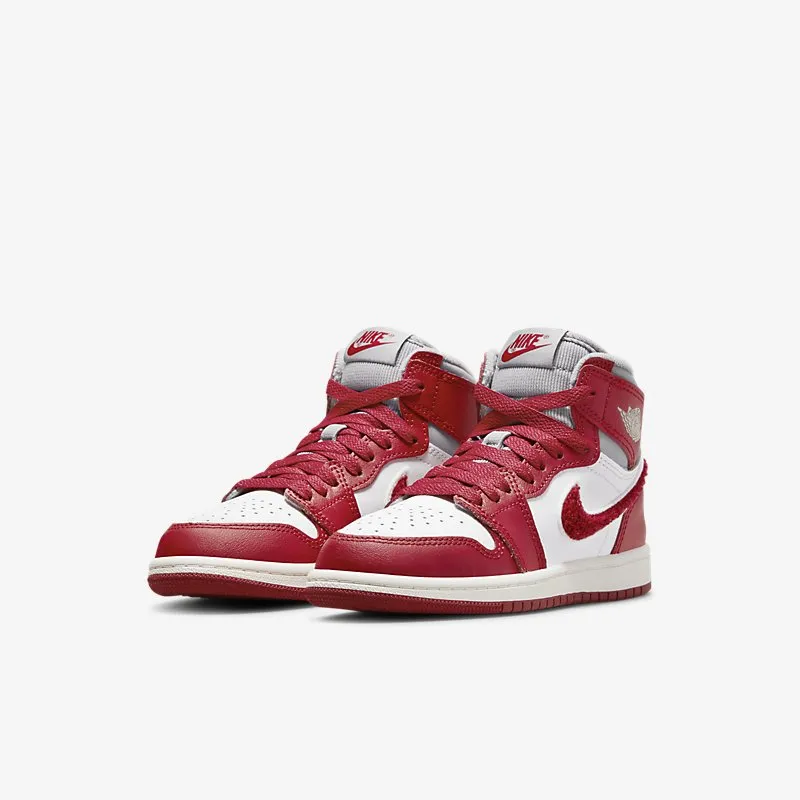 Air Jordan 1 Retro High OG PS Newstalgia Chenille, red
