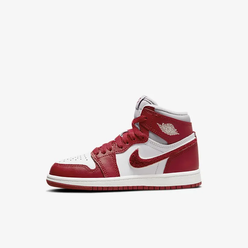 Air Jordan 1 Retro High OG PS Newstalgia Chenille, red