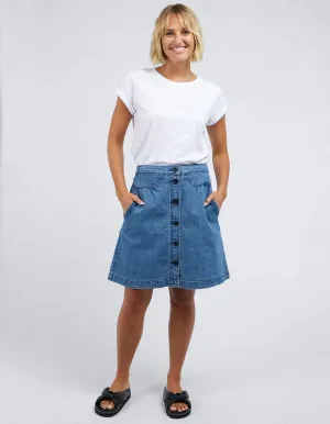 Amanda Skirt - Light Blue Denim
