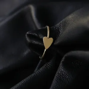 ARI HEART BAND RING