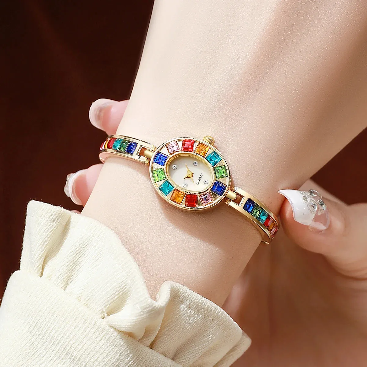 Celeste Gold Rainbow Watch