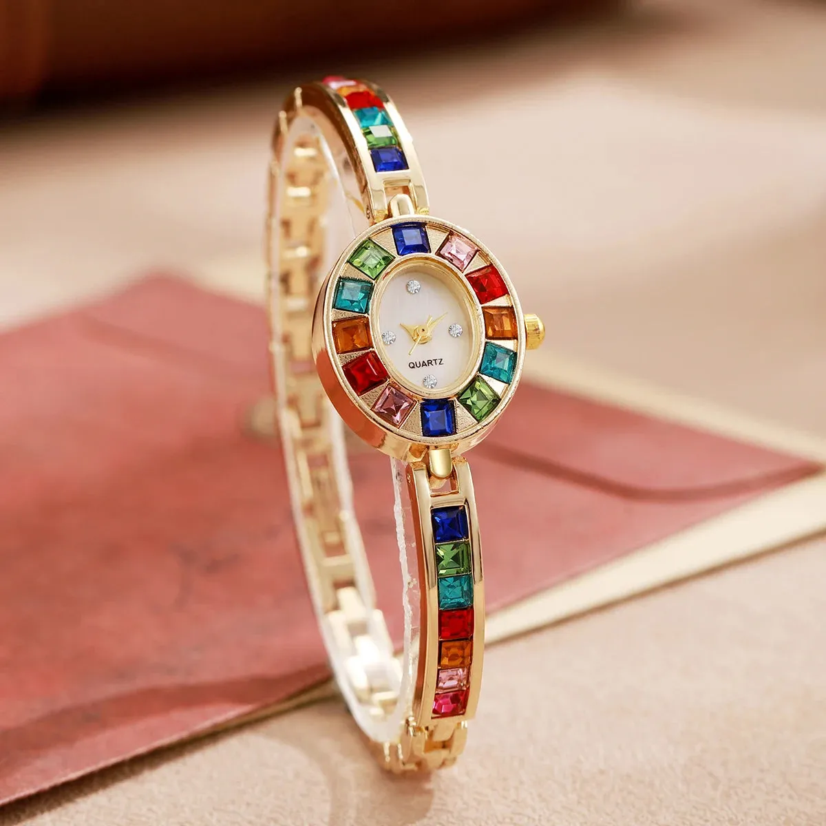 Celeste Gold Rainbow Watch