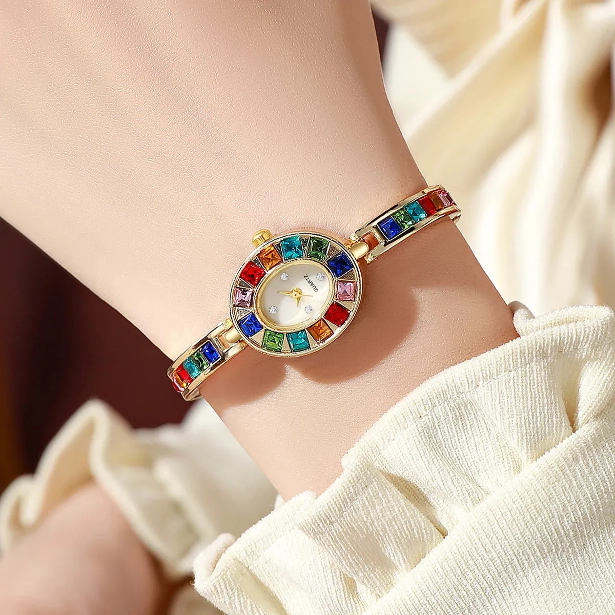 Celeste Gold Rainbow Watch