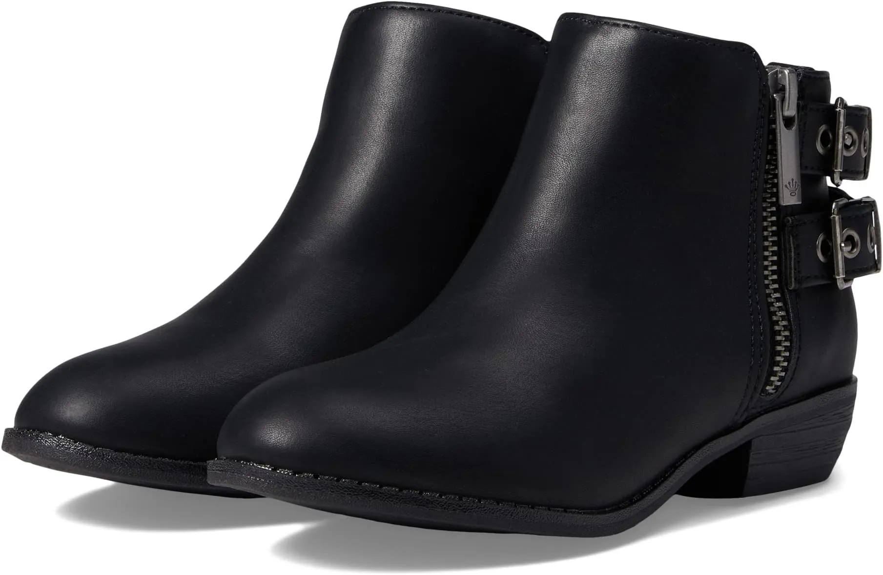 Chloey Nina Ankle Boots, Black Smooth