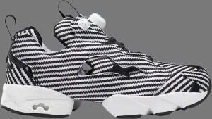 Instapump fury 'carbon fiber' Reebok sneakers, white