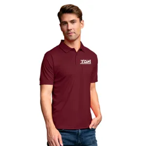 Men's Omega Polo-  Maroon