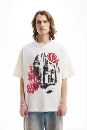 NO PLACE LIKE HOME VANILLA T-SHIRT