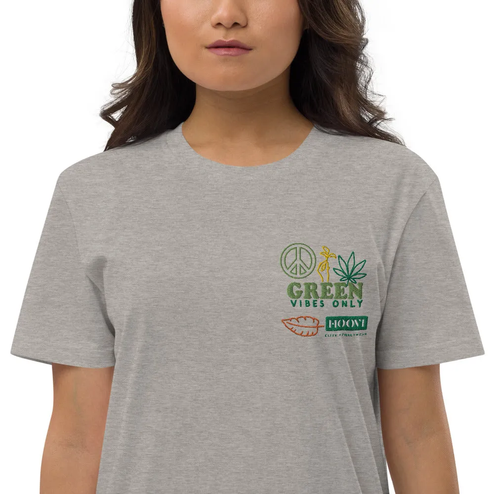 Organic Cotton Green Vibes T-shirt Dress
