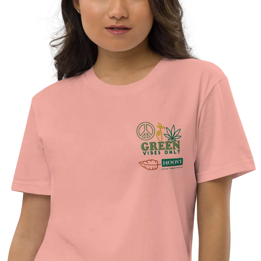 Organic Cotton Green Vibes T-shirt Dress