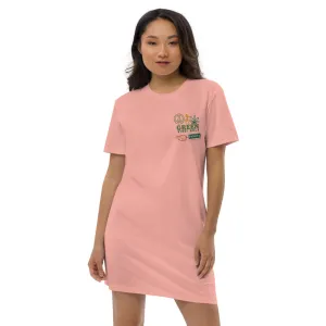 Organic Cotton Green Vibes T-shirt Dress