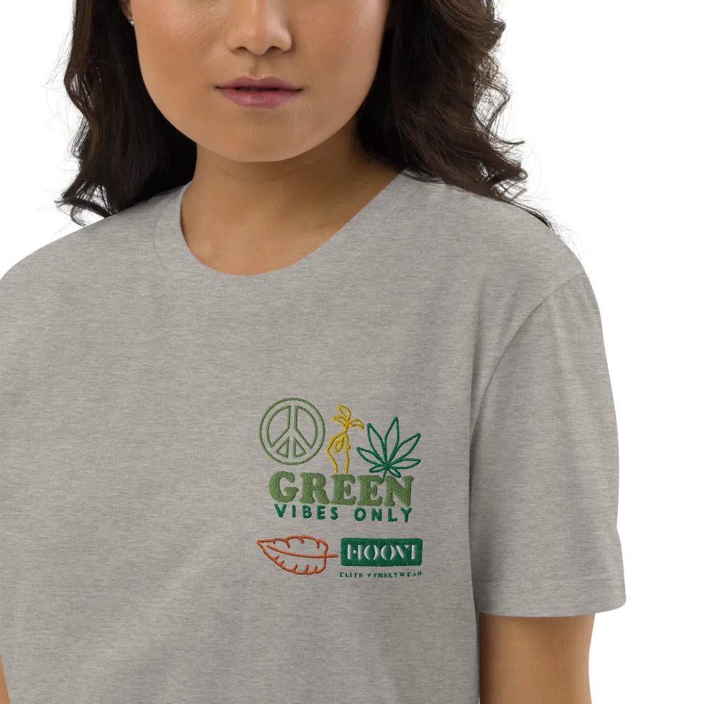 Organic Cotton Green Vibes T-shirt Dress