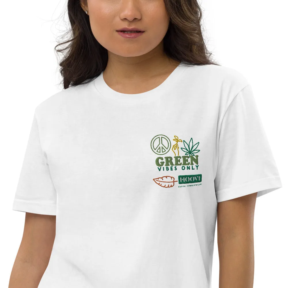 Organic Cotton Green Vibes T-shirt Dress