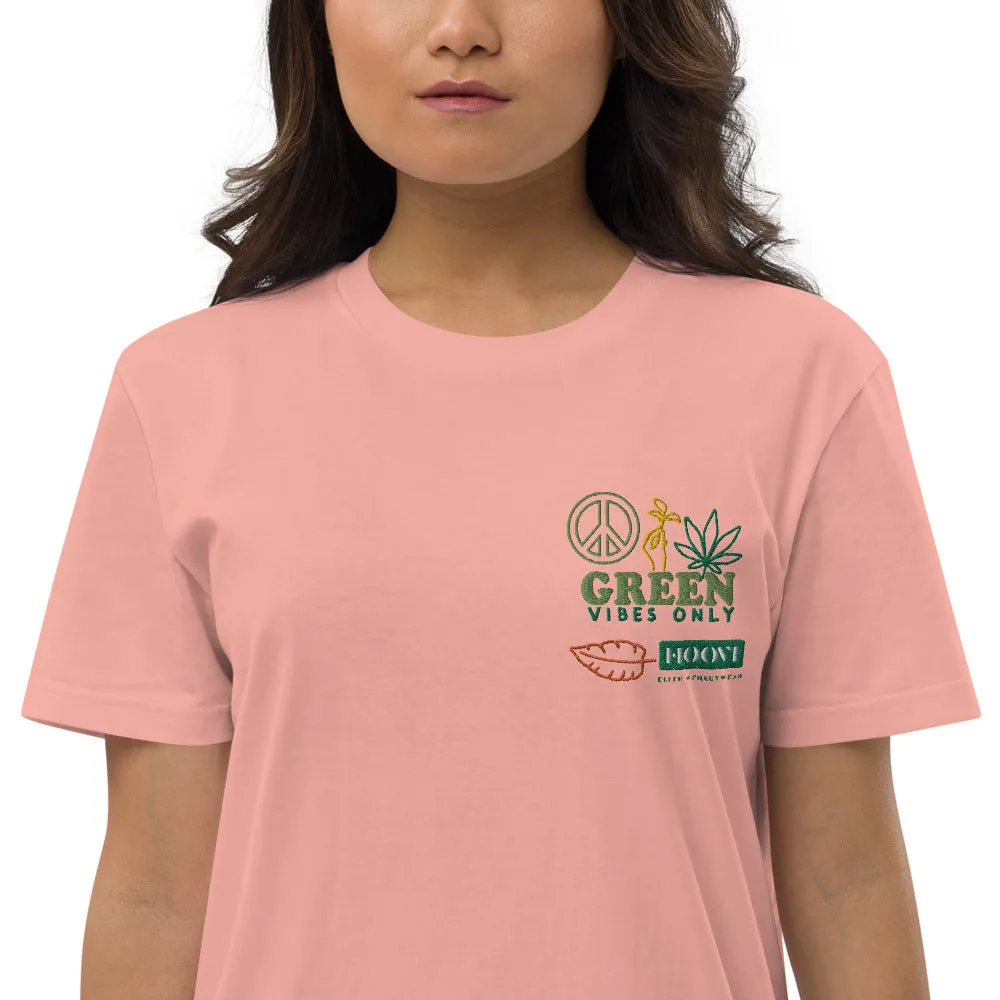 Organic Cotton Green Vibes T-shirt Dress