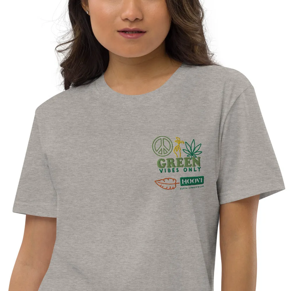 Organic Cotton Green Vibes T-shirt Dress