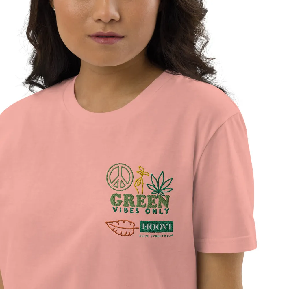 Organic Cotton Green Vibes T-shirt Dress