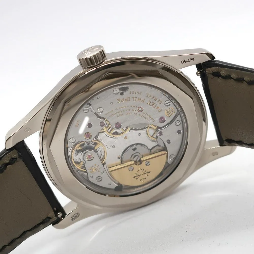Patek Philippe Calatrava 6006G-001 White Gold Black Men's