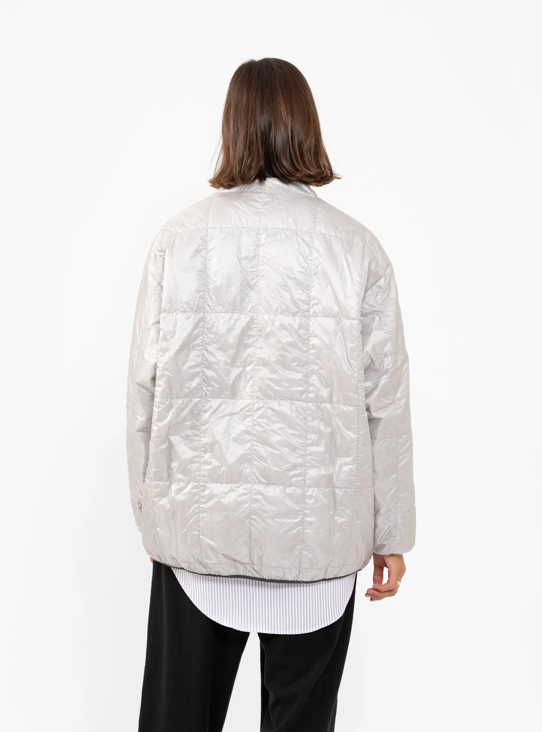 Quilted Jacket Light Grey