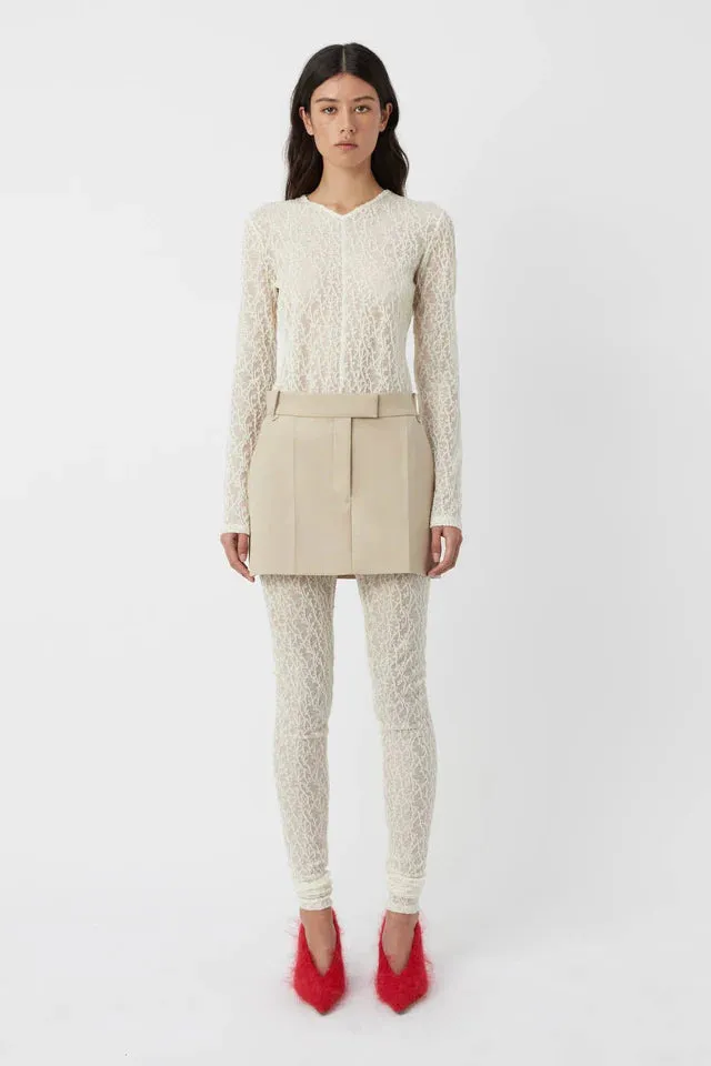 Rhett Mini Skirt Stone