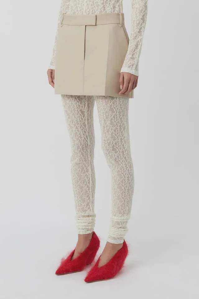 Rhett Mini Skirt Stone