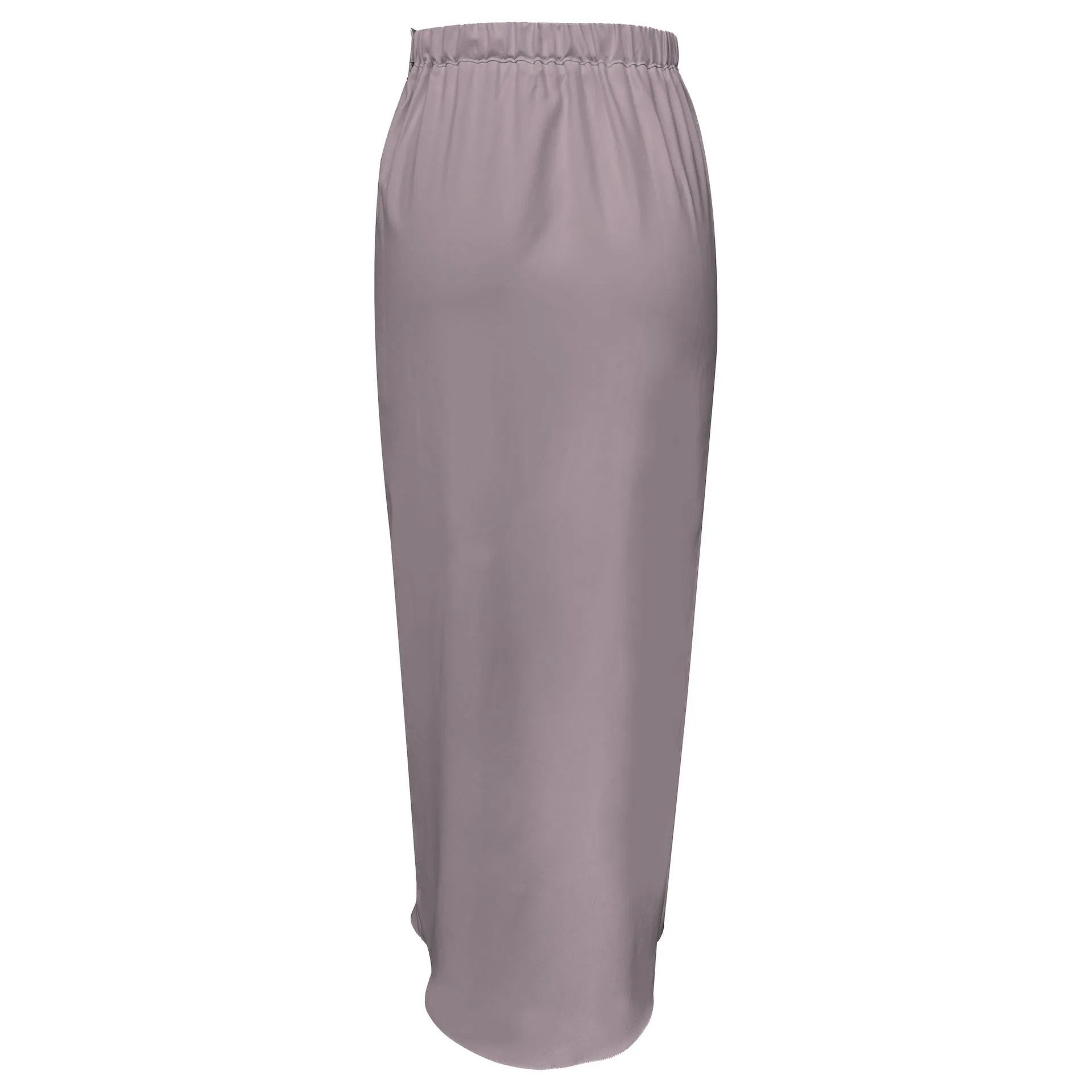 Shufeh Overlap Skirt - Dark Grey