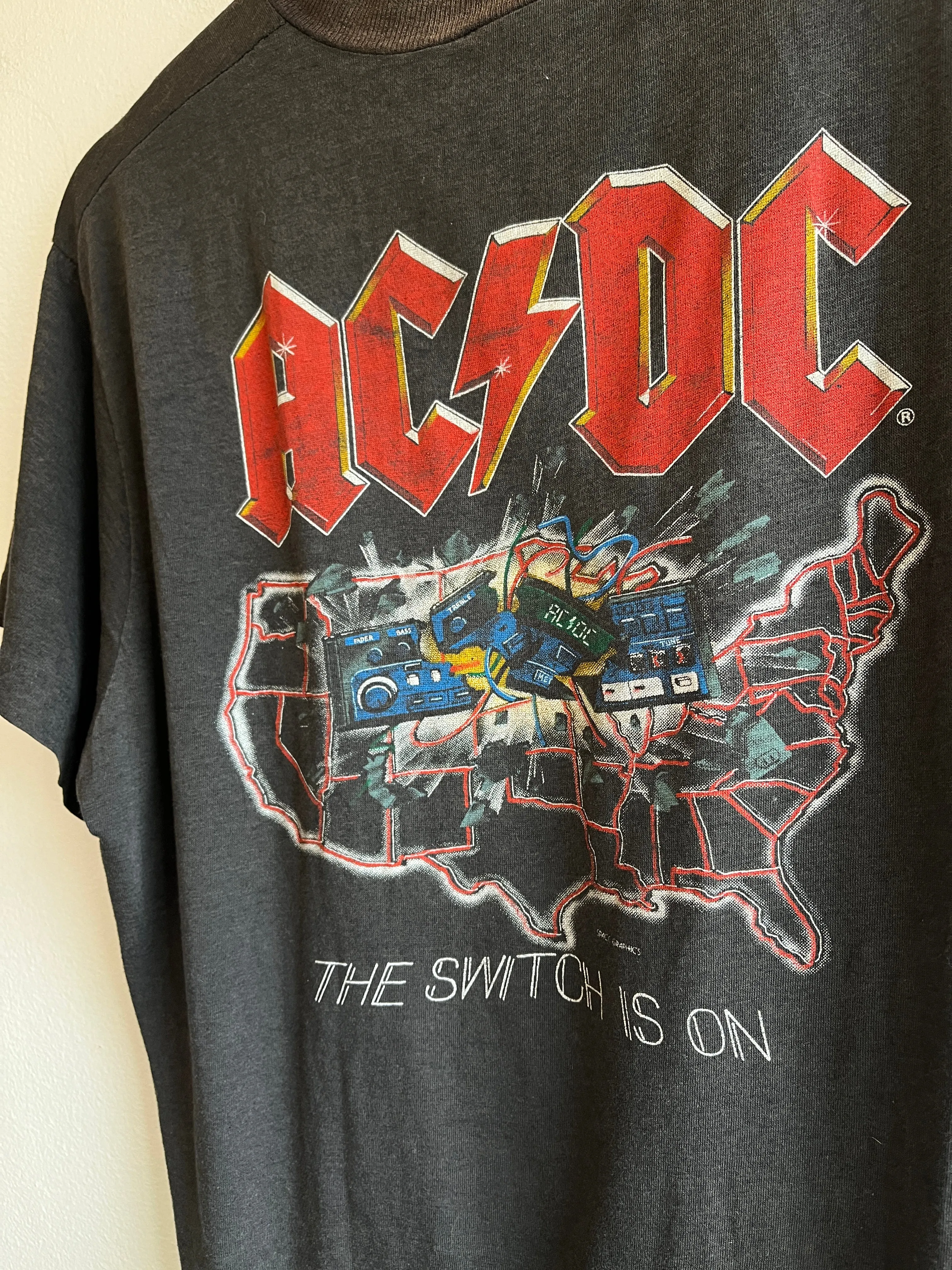 Vintage 1983 AC/DC Tour T-Shirt