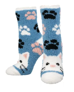 Women's SockSmith Soft Kitty Socks  Purr-fect for Lounging